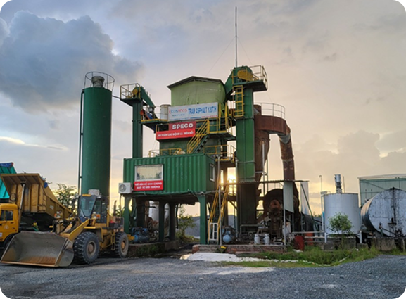 Trạm Asphalt số 3: KCN Sông Công – tỉnh Thái Nguyên